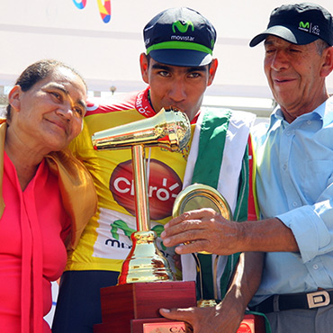 Omar Mendoza (Movistar) Campeón del clásico RCN 2015