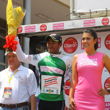 Rafael Montiel, el vencedor de la etapa de este viernes