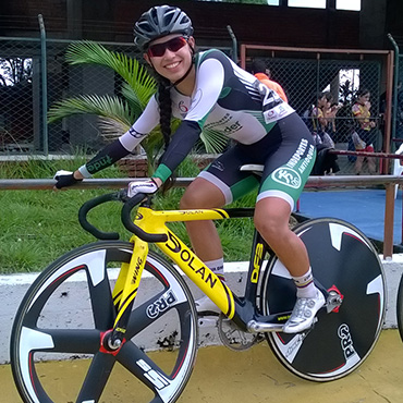 Valentina Paniagua es una de las grandes figuras del GP de Pista en Pereira