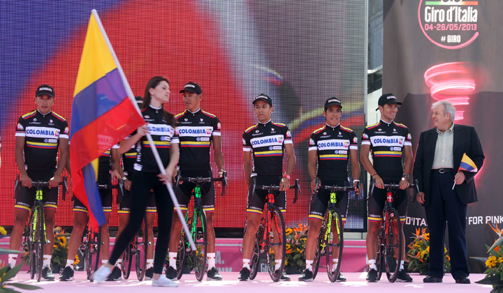 El team Colombia, el sueño de volver a las grandes carreras del mundo