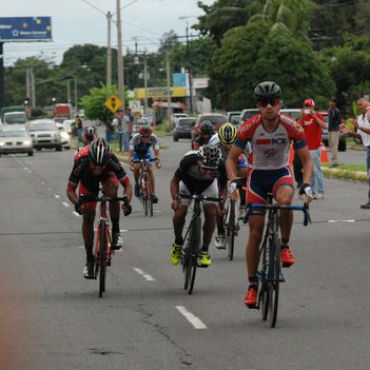 Carlos Brenes de Costa Rica vencedor de sexta etapa de Vuelta a Chiriquí (Foto rpc)