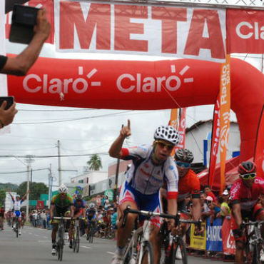 Cristian Tamayo ganador última etapa Vuelta a Chiriquí