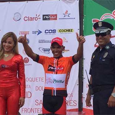 Fernando Ureña ganador de la segunda etapa de la Vuelta a Chiriquí