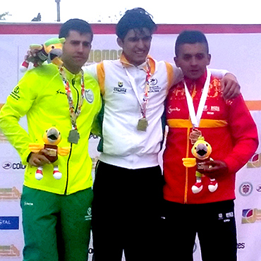 Santiago Marín, ORO en el BMX de los Juegos Nacionales