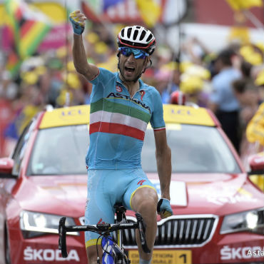 Vincenzo Nibali, una de las estrellas que estará en Tour de San Luis