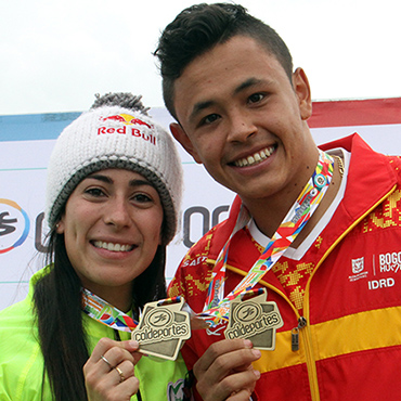 Miguel Calixto Oro en los Juegos Nacionales (Foto Fedeciclismo)