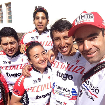 Pablo Mazuera ya piensa en lo que será la temporada 2016 con el Team-specialzied-Tugó