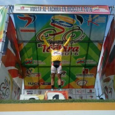 José Mendoza, a un paso de ganar la Vuelta al Táchira