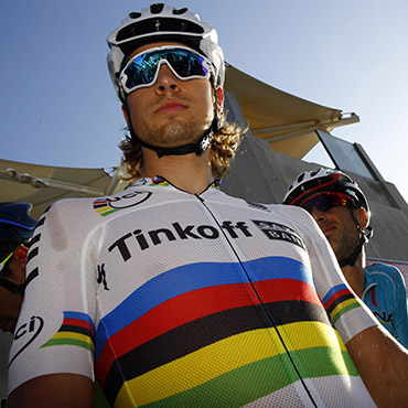 El gran corredor eslovaco llevará la camiseta arcoíris al Tour de San Luis