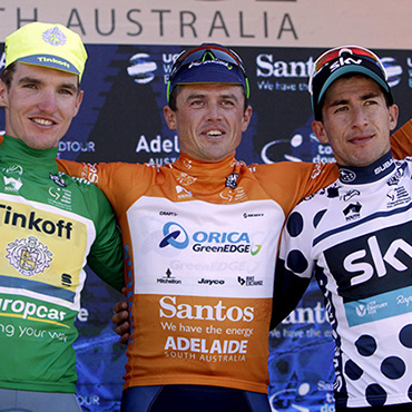 El genial escarabajo antioqueño obtuvo el título de la montaña en el Tour Down Under 2016