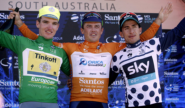 El genial escarabajo antioqueño obtuvo el título de la montaña en el Tour Down Under 2016