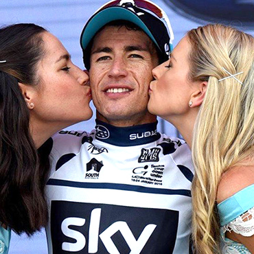 Sergio Luis Henao se afianza como líder de la montaña del Tour Down Under (Team Sky)
