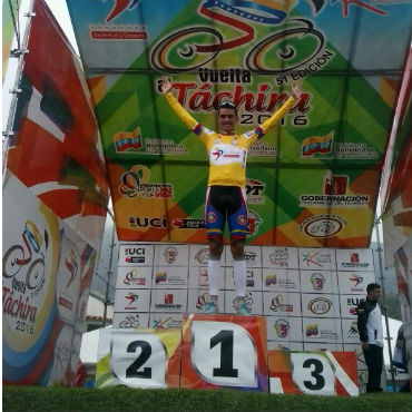 Yosvangs Rojas se mantiene como líder de Vuelta al Táchira