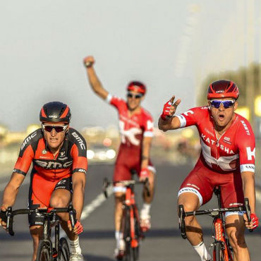 Alexander Kristoff ganador de etapa en Tour de Qatar