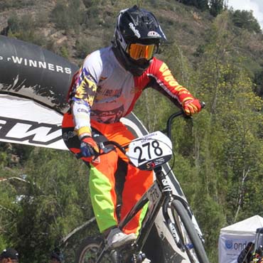 Ramírez fue el gran dominador de la primera válida del Torneo Nacional de BMX