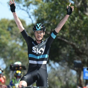 Chris Froome ganó la última etapa del Herald Sun Tour y fue el campeón