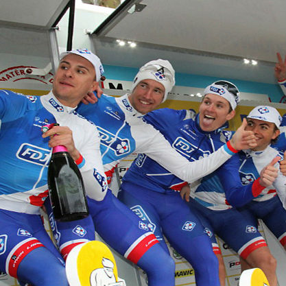 FDJ ganó CRE de la Méditerranee