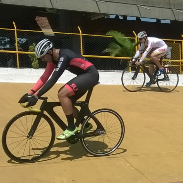 Fabián Puerta y Santiago Ramírez, en uno de los entrenamientos en Pereira