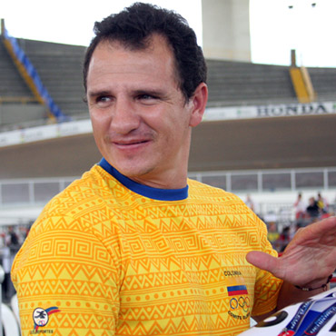 John Jaime González, técnico de la Selección Colombia de velocidad