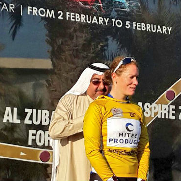 Kirsten Wild, líder de Tour Femenino de Qatar