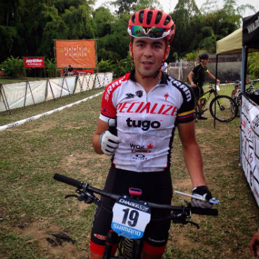 Miguel Londoño, mejor tiempo en CRI de I Válida de Copa MTB