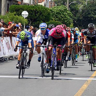 Juan Sebastián Molano, lider de Vuelta al Valle 2016