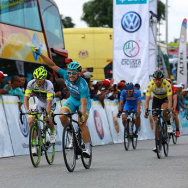 Andrea Guardini venció en la séptima etapa del Tour de Langkawi