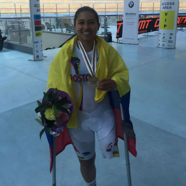 Carolina Munevar, ya piensa en los Paralímpicos de Río 2016
