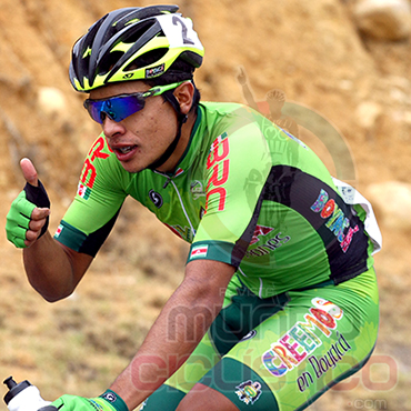 Diego Ochoa tercero en la etapa