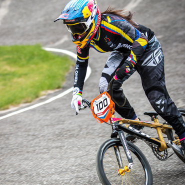 Mariana Pajón la estrella del Nacional de BMX en Ubaté-Cundinamarca