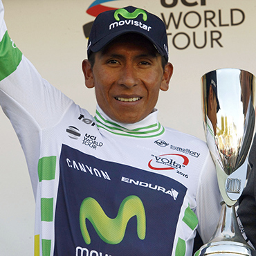 Quintana sostuvo la camiseta de líder de la Vuelta a Cataluña tras la 5ta etapa