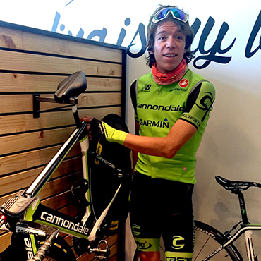 Rigoberto Urán este domingo en GP Industria y Artigianato