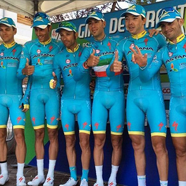 Astana ganó CRE en Trentino