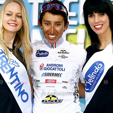 Egan Bernal mejor joven del Trentino