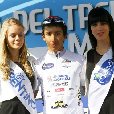 Egan Bernal, una de las revelaciones del pelotón internacional