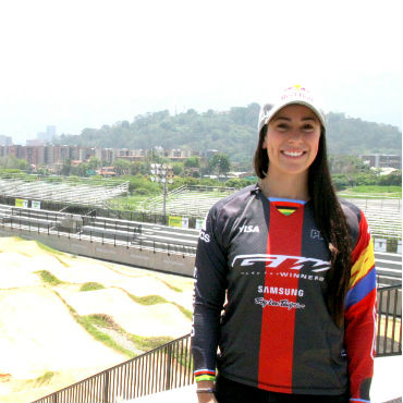 Mariana Pajón sigue preparándose de cara a los Olímpicos de Río