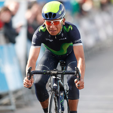 Quintana realizó una fenomenal corno para meterse al podio final de la ronda vasca