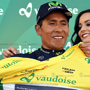 Nairo Quintana se mantiene líder de Tour de Romandía