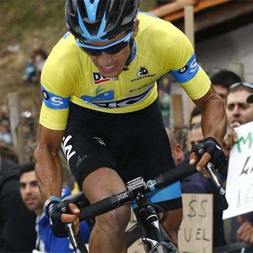 Sergio Henao, en la CRI del año pasado de la Vuelta al País Vasco