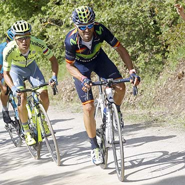 Alejandro Valverde ganó la etapa