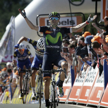 Alejandro Valverde encabeza la lista de un grupo de grandes favoritos al titulo de Campeón en el Giro de Italia