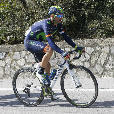 Alejandro Valverde triunfador de la etapa 17 del Giro de Italia