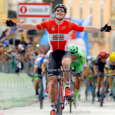 Andre Greipel ganador de la quinta etapa