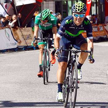 Carlos Betancur gana segunda etapa de Vuelta Asturia (Foto Movistar team)