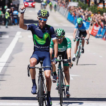 Dani Moreno ganador de última etapa en Asturias (FOTO Movistar)