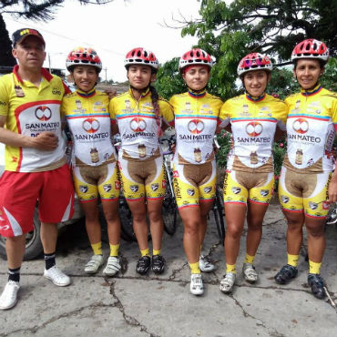 Equipo de Fundación San Mateo de Bogotá listo para la Vuelta a Oriente Femenina