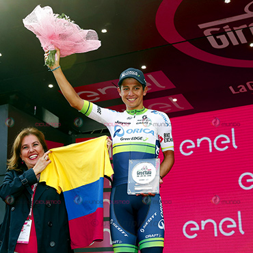 Esteban Chaves, satisfecho con lo realizado en el Giro 2016