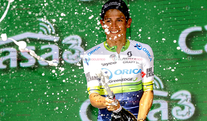 Chaves sumó la 23a victoria de etapa para Colombia en la legendaria ronda italiana