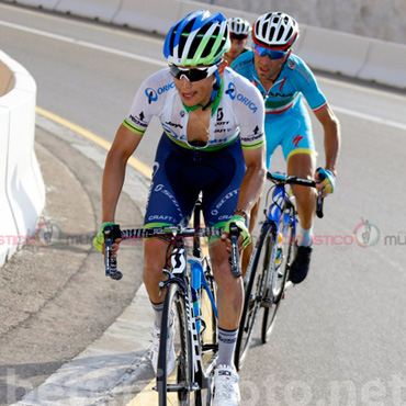 Esteban Chaves, en l,a recta fina del Giro de Italia