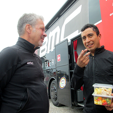 Jim Ochowicz, manager del BMC satisfecho con el rendimiento de Dar